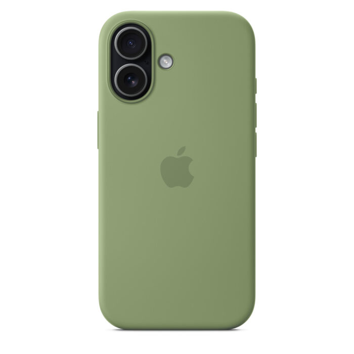 MGEX4_05.jpeg Калъф от Apple за iPhone 17 Silicone Case with MagSafe - Light Moss - Image 3