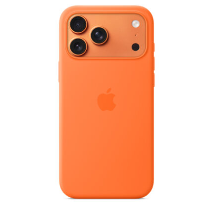 iPhone 17 Pro Max Silicone Case with MagSafe ? Orange