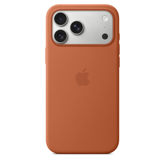 iPhone 17 Pro Max Silicone Case with MagSafe ? Terra Cotta - Image 2