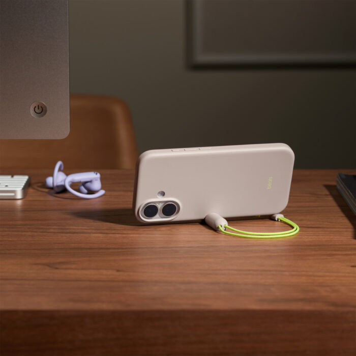 Beats iPhone 17 Kickstand Case with MagSafe and Camera Control - Lime Stone - Image 3