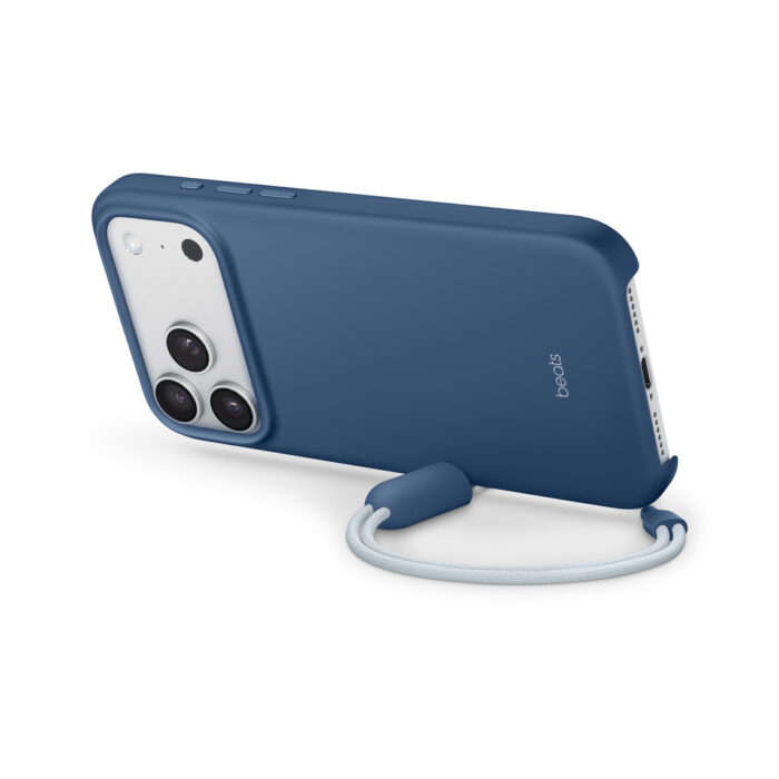 MGTR4_03.jpeg Калъф от Beats за iPhone 17 Pro Max Kickstand Case with MagSafe and Camera Control - Bedrock Blue - Image 3