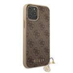 Калъф Guess 4G Charms Case for iPhone 12 Pro Max 6.7 Brown - Image 4