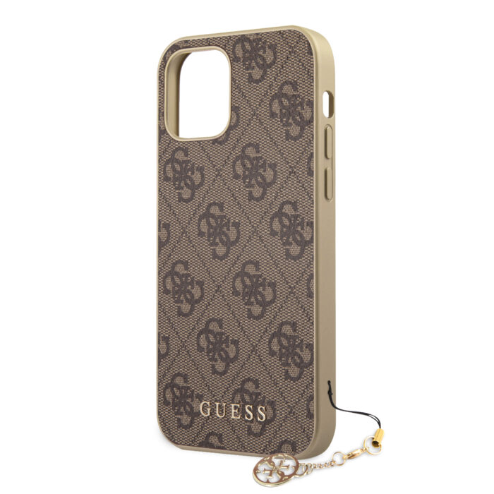 guess-4g-charm-zadni-kryt-pro-iphone-12-pro-max-6-7-brown-5-big_ies3980658.jpg Калъф Guess 4G Charms Case for iPhone 12 Pro Max 6.7 Brown - Image 6