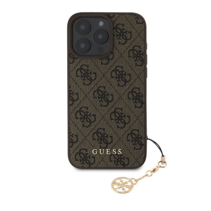 guess-4g-charm-zadni-kryt-pro-iphone-16-pro-max-tone-on-tone-brown-1-big_ies13221207.jpg Калъф от Guess 4G Charm Case за iPhone 16 Pro Max Tone on Tone Brown - Image 2