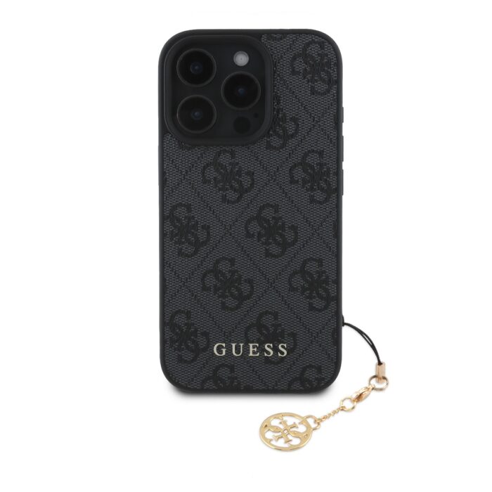 guess-4g-charm-zadni-kryt-pro-iphone-16-pro-max-tone-on-tone-grey-1-big_ies13162018.jpg Калъф от Guess 4G Charm Case за iPhone 16 Pro Max Tone on Tone Grey - Image 2