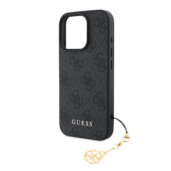 guess-4g-charm-zadni-kryt-pro-iphone-16-pro-max-tone-on-tone-grey-1-big_ies13162019.jpg Калъф от Guess 4G Charm Case за iPhone 16 Pro Max Tone on Tone Grey - Image 3