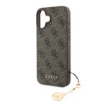 Калъф от Guess 4G Charm Case за iPhone 16 Tone on Tone Brown - Image 3
