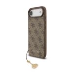 Калъф от
Guess 4G Charm Case за iPhone 17 Air Tone on Tone Brown