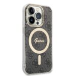 Калъф от Guess case за iPhone 14 Pro 6,1" black hardcase Magsafe IML 4G - Image 3