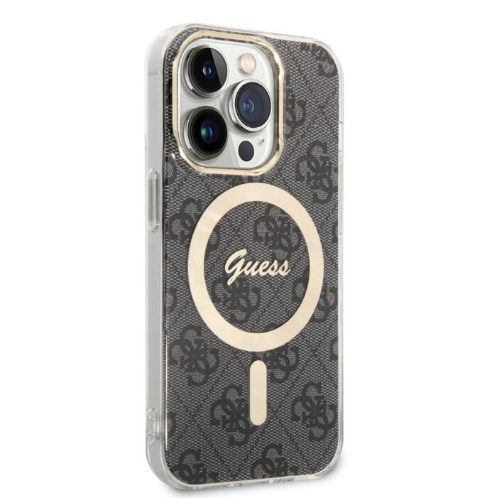 Калъф от Guess case за iPhone 14 Pro 6,1" black hardcase Magsafe IML 4G - Image 3
