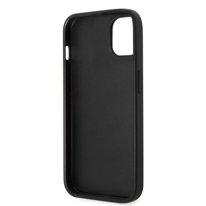 Калъф от Guess PC/TPU Glitter Flakes Metal Logo Case за iPhone 14 Black - Image 5