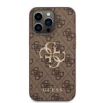 Калъф от Guess PU 4G Metal Logo Case за iPhone 14 Pro Brown - Image 2