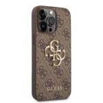 Калъф от Guess PU 4G Metal Logo Case за iPhone 14 Pro Brown - Image 3