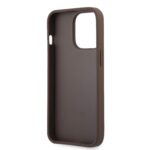 Калъф от Guess PU 4G Metal Logo Case за iPhone 14 Pro Brown - Image 5