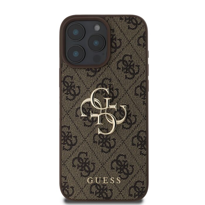 guess-pu-4g-metal-logo-zadni-kryt-pro-iphone-16-pro-brown-image1-big_ies13134083.jpg Калъф от Guess PU 4G Metal Logo Case за iPhone 16 Pro Brown - Image 2