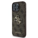 Калъф от Guess PU 4G Metal Logo Case за iPhone 16 Pro Brown - Image 3