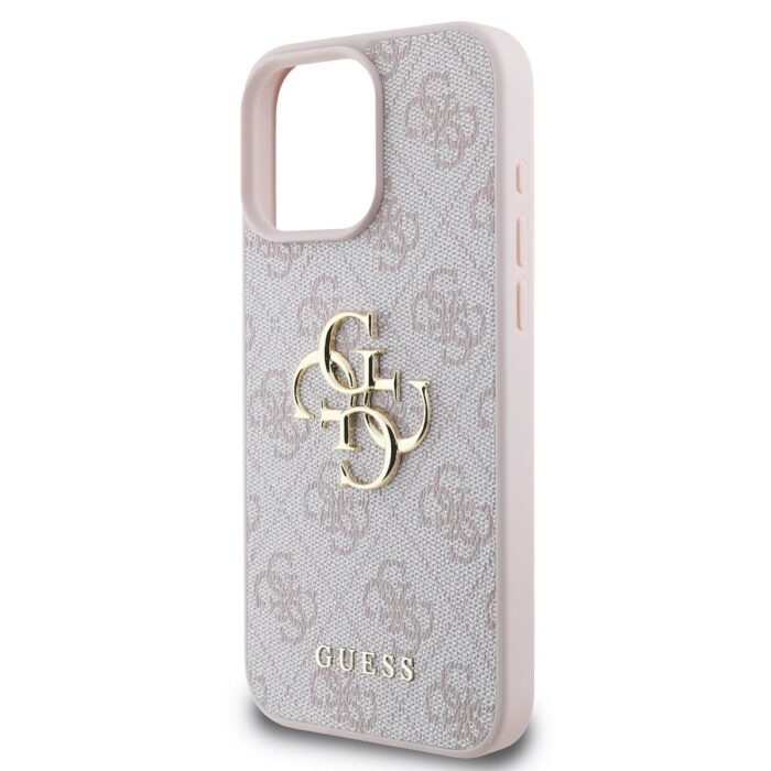 guess-pu-4g-metal-logo-zadni-kryt-pro-iphone-16-pro-pink-image1-big_ies13149222.jpg Калъф от Guess PU 4G Metal Logo Case за iPhone 16 Pro Pink - Image 4