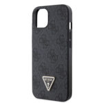 Калъф от Guess PU 4G Strass Triangle Metal Logo Case за iPhone 15 Black - Image 6