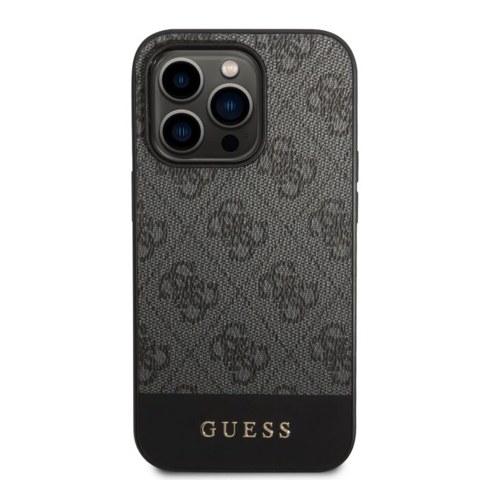 Калъф от Guess 4G Stripe Case за iPhone 14 Pro - Max Grey - Image 2