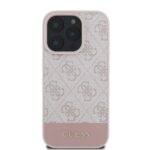 Калъф от Guess PU 4G Stripe Case за iPhone 16 Pro Max Pink - Image 3