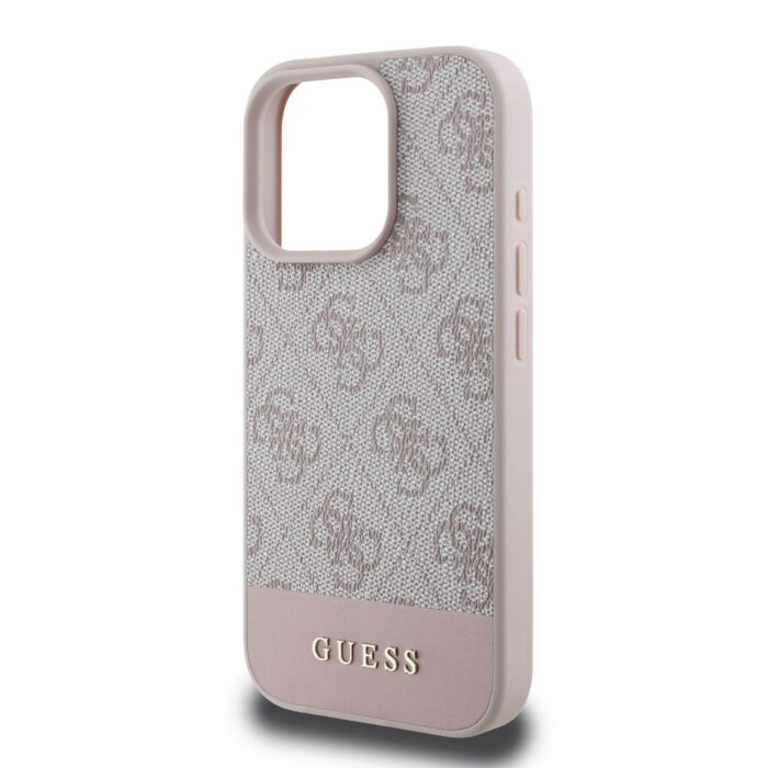 guess-pu-4g-stripe-zadni-kryt-pro-iphone-16-pro-pink-image1-big_ies13604642.jpg Калъф от Guess PU 4G Stripe Case за  iPhone 16 Pro Pink - Image 5