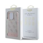 Калъф от Guess PU 4G Stripe Case за  iPhone 16 Pro Pink - Image 7