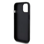 Калъф от Guess PU Fixed Glitter 4G Metal Logo Case за iPhone 15 Black - Image 6