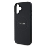 Калъф от Guess PU Grained Classic Logo MagSafe Case за iPhone 16 Black - Image 4
