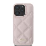 Калъф от Guess PU Leather Quilted Case за iPhone 16 Pro Max Pink - Image 2