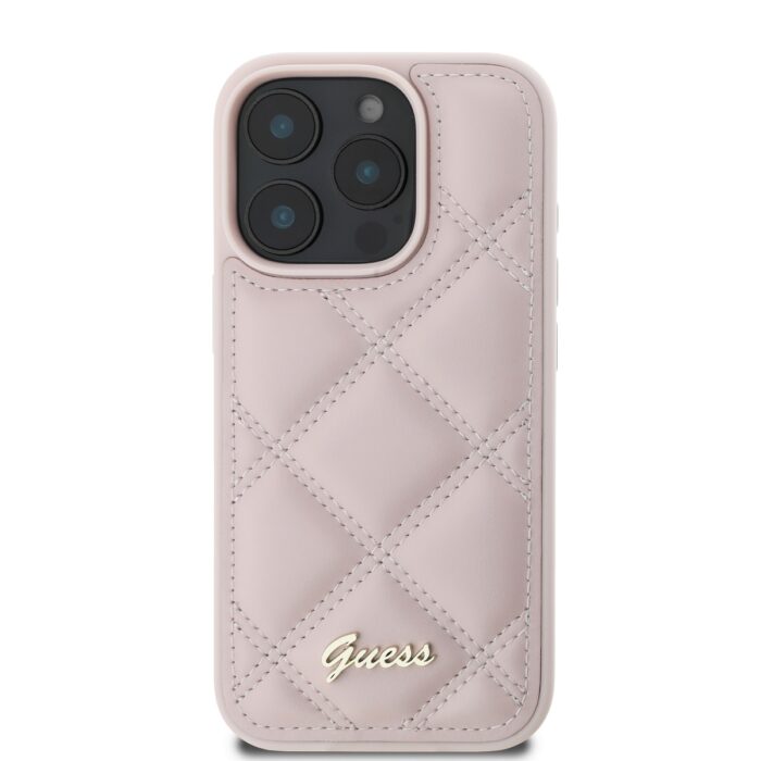 guess-pu-leather-quilted-zadni-kryt-pro-iphone-16-pro-max-pink-1-big_ies13166871.jpg Калъф от Guess PU Leather Quilted Case за iPhone 16 Pro Max Pink - Image 2