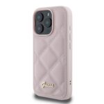 Калъф от Guess PU Leather Quilted Case за iPhone 16 Pro Max Pink - Image 3