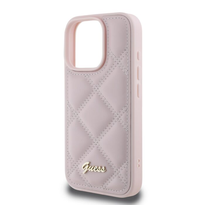 guess-pu-leather-quilted-zadni-kryt-pro-iphone-16-pro-max-pink-1-big_ies13166873.jpg Калъф от Guess PU Leather Quilted Case за iPhone 16 Pro Max Pink - Image 4