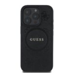 Калъф от
Guess Saffiano Peony Stamp MagSafe за iPhone 16 Pro Max Black - Image 2