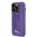 Калъф от Guess Sequin Script Logo Case за iPhone 15 Pro Purple - Image 2
