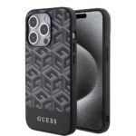 Калъф от Guess PU G Cube MagSafe Case за iPhone 15 Pro Max Black