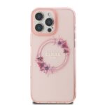 Калъф от Guess IML Flowers Ring MagSafe Case за iPhone 16 Pro Max Pink - Image 3
