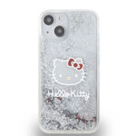 Калъф от Hello Kitty Liquid Glitter Electroplating Head Logo Case за iPhone 13 Transparent - Image 3