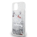 Калъф от Hello Kitty Liquid Glitter Electroplating Head Logo Case за iPhone 13 Transparent - Image 5