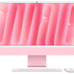 iMac 24 Retina 4.5K | M4 чип с 10 ядрен CPU и 10 ядрен GPU | 16GB памет | 512GB SSD - Pink