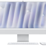 iMac 24 Retina 4.5K | M3 чип с 8 ядрен CPU и 10 ядрен GPU | 8GB памет | 512GB SSD - Silver