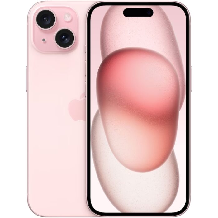 Смартфон Apple iPhone 15,128GB, 5G, Pink - Image 1