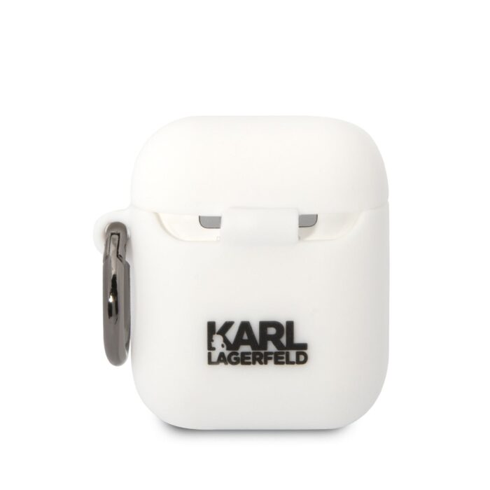 Karl Lagerfeld case for Airpods 2 white 3D Silicone NFT Karl - Image 2