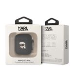 Karl Lagerfeld case for Airpods 2 black 3D Silicone NFT Karl - Image 3