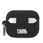 Калъфче за AirPods Pro 2 - черен Karl Lagerfeld - Image 2