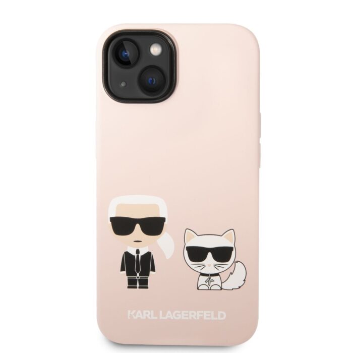 karl-lagerfeld-and-choupette-liquid-silicone-zadni-kryt-pro-iphone-14-plus-pink-1-big_ies10664166.jpg Калъф от  Karl Lagerfeld за Apple iPhone 14 Plus Liquid Silicone - Image 2