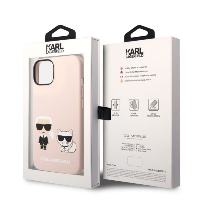 karl-lagerfeld-and-choupette-liquid-silicone-zadni-kryt-pro-iphone-14-plus-pink-5-big_ies10664170.jpg Калъф от  Karl Lagerfeld за Apple iPhone 14 Plus Liquid Silicone - Image 6