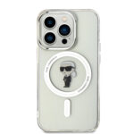 Калъф от Karl Lagerfeld IML Ikonik MagSafe Case за iPhone 15 Pro Transparent - Image 3