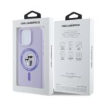 Калъф от
Karl Lagerfeld Liquid Silicone Karl and Choupette MagSafe за iPhone 16 Pro Purple - Image 6