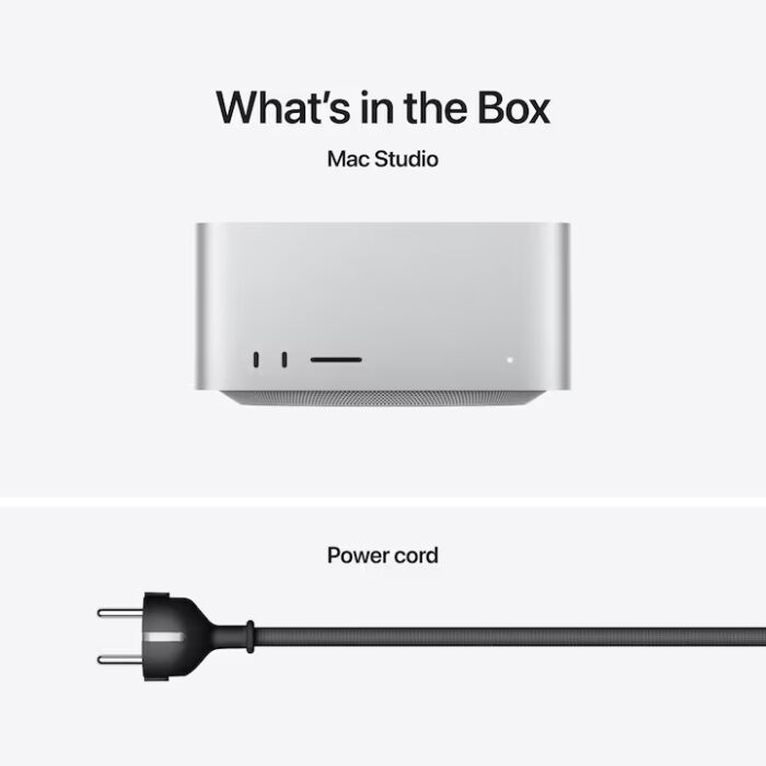 Apple Mac Studio: M3 Ultra/28C CPU/60C GPU/96G/1TB-ZEE - Image 3