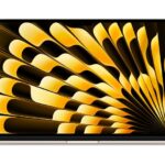 Apple 15-inch MacBook Air Apple M4 chip with 10-core CPU and 10-core GPU, 512GB, 16GB Ram - Starlight